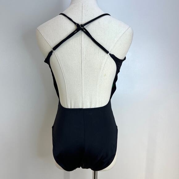 Vintage Sirena One Piece Swimsuit Black - Picture 6 of 6